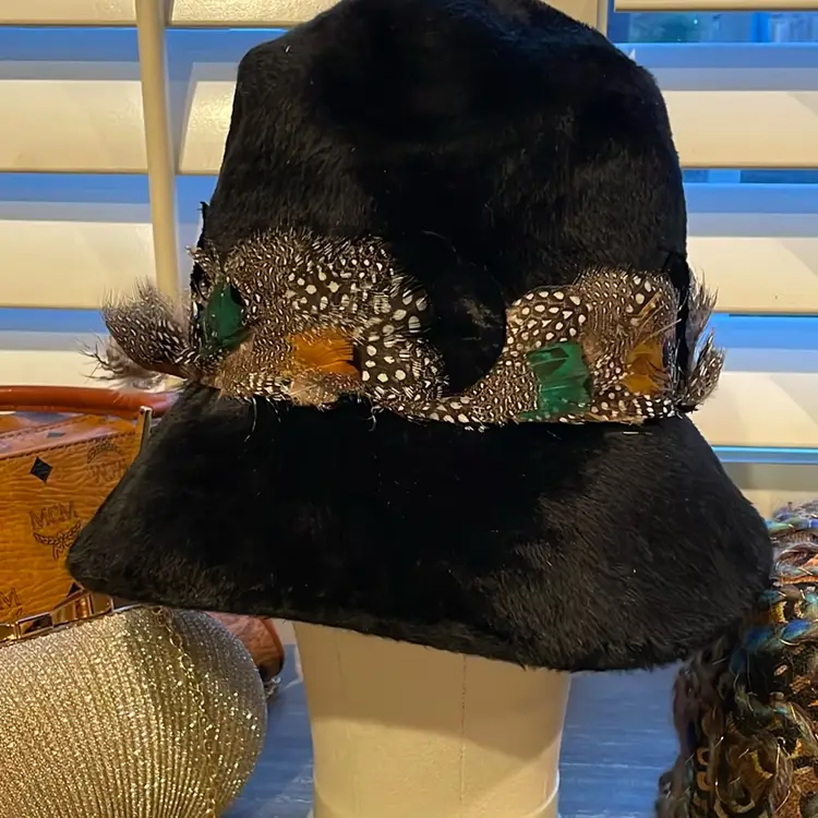 Vintage Empress West Germany Fur Hat