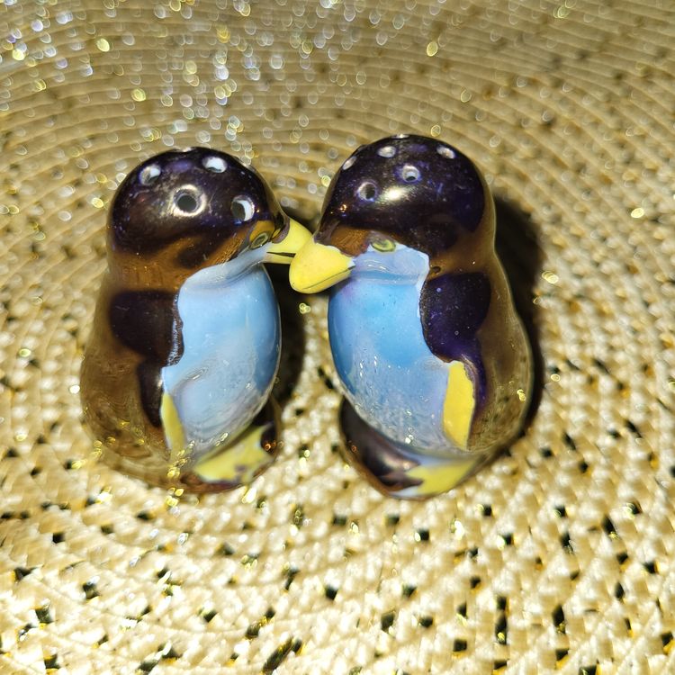 Vintage Penguin Shakers