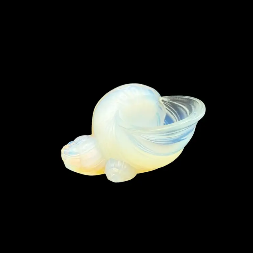 Sabino Paris Opalescent Snail Shell Figurine