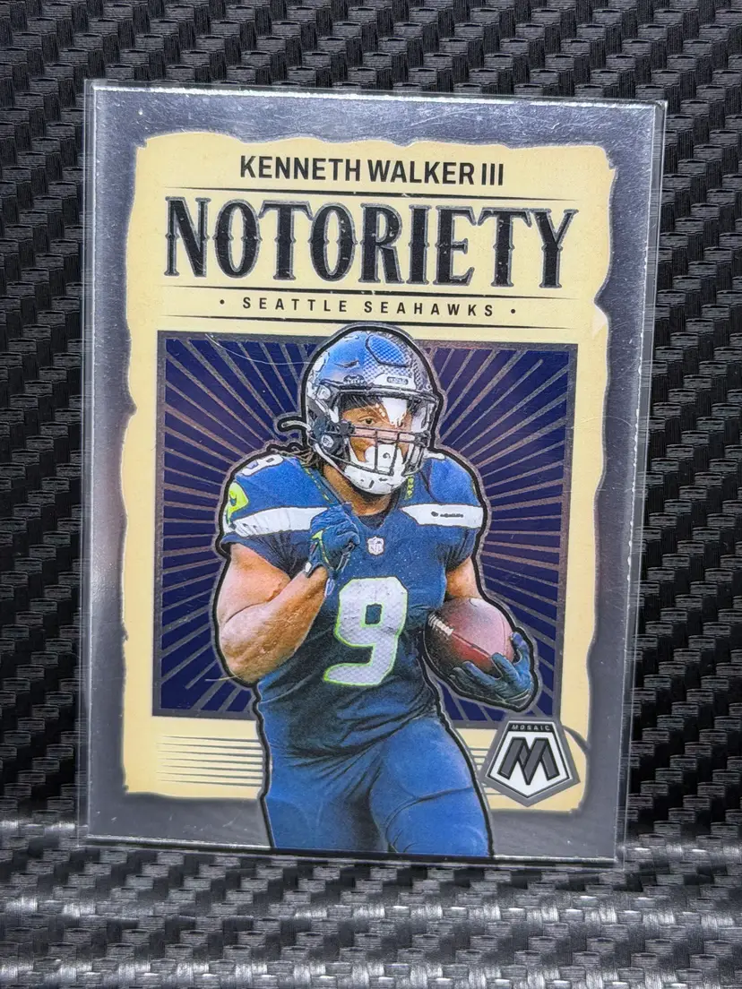 2024 Panini Mosaic Notoriety Kenneth Walker III Seattle Seahawks