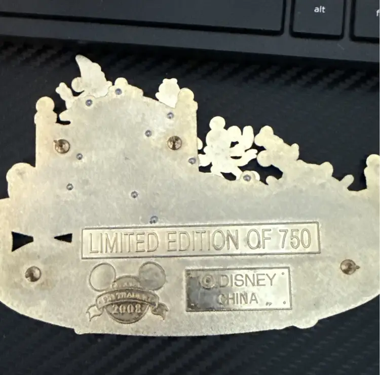 Mickey Mouse 80th Anniversary LE 750 Disney Pin SUPER JUMBO