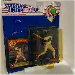 1995 Starting Lineup – Albert Belle Cleveland Indians Figure (New in Package)