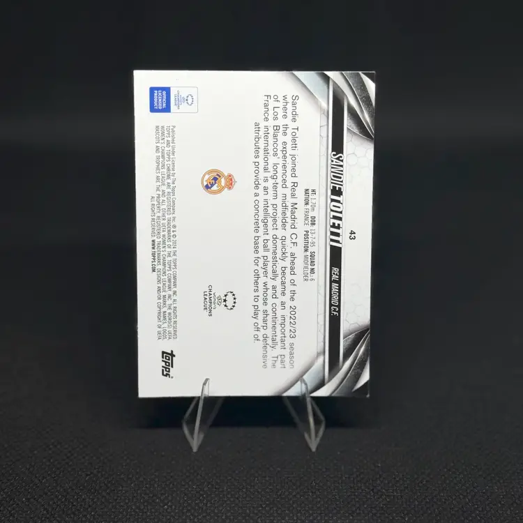 2023-24 Topps Chrome Women's Sandie Toletti RC /99