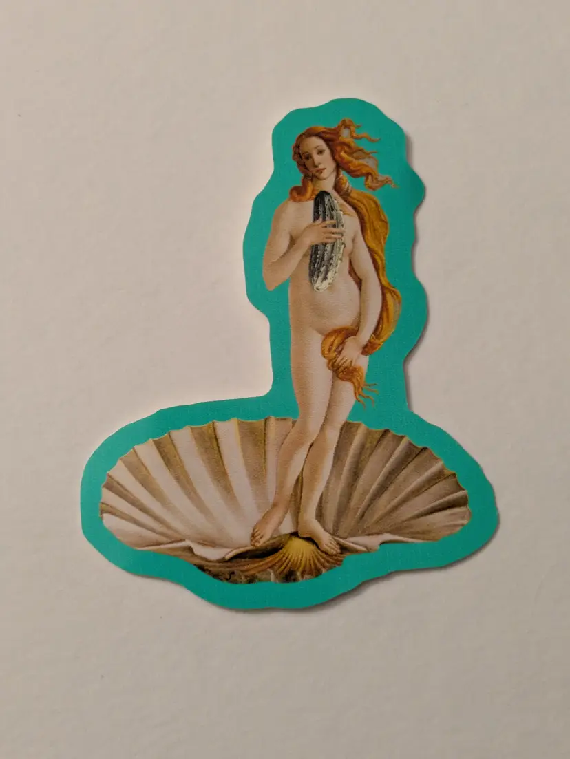 The Birth of Pickle Venus - Green - Made by Me!