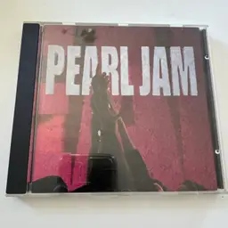 Pearl Jam - Ten CD 1991 1st USA Pitman Pressing Epic ZK 47857 Perfect Poster!