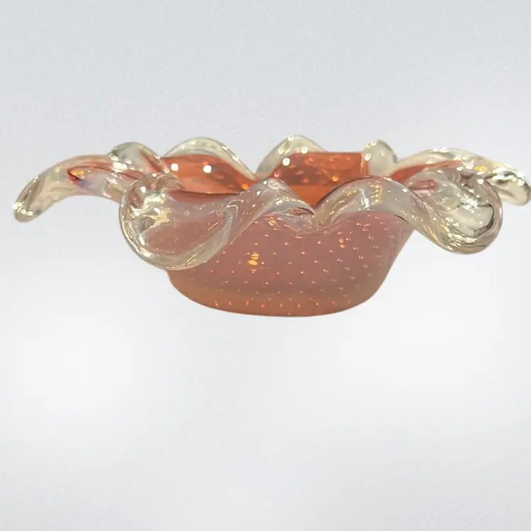 Murano art glass bowl