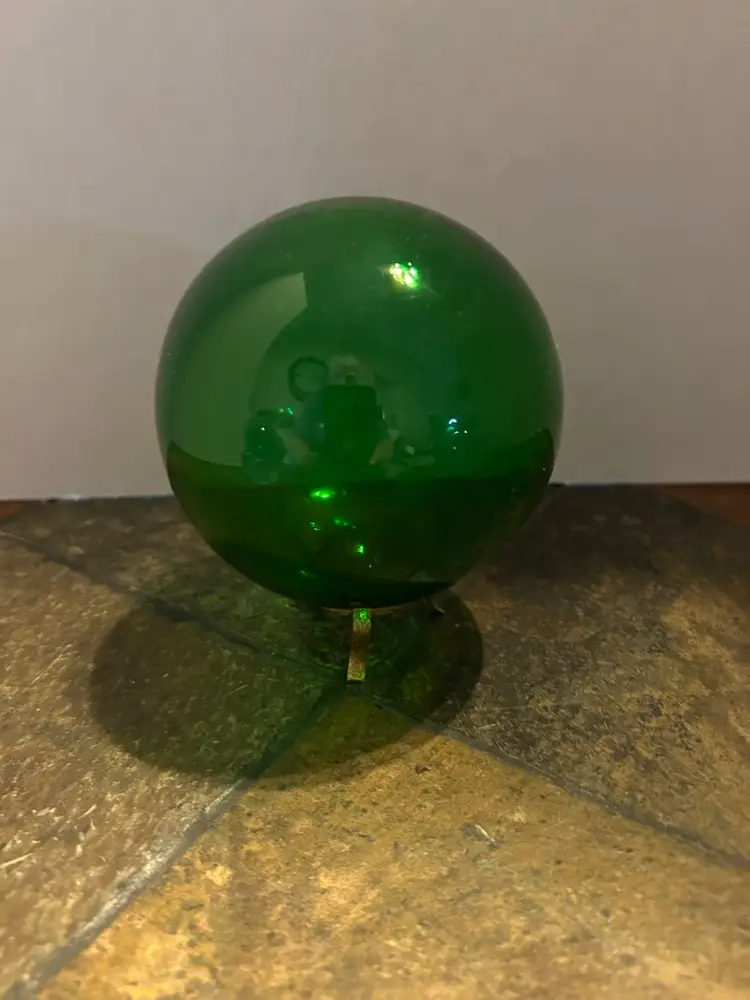 Set of 3 Handblown Vintage Orbs