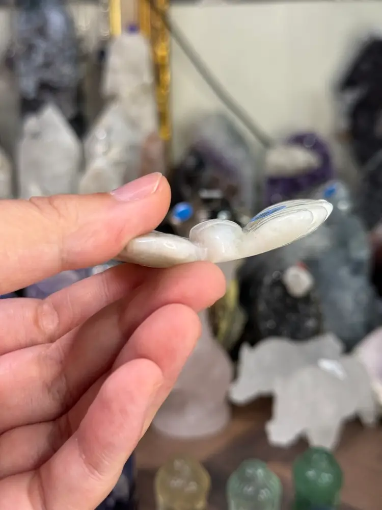 Flower Agate Butterfly #81