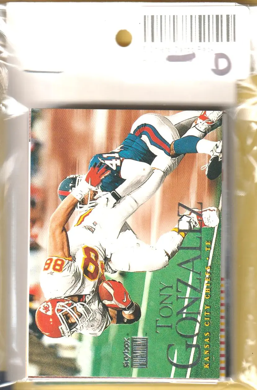 15 Card Pack D Kansas City Chiefs Tony Gonzalez