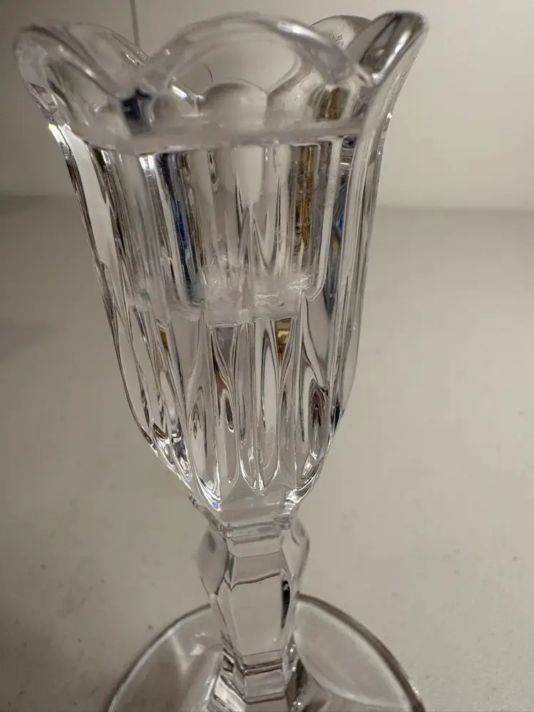 Marquis by Waterford Sorrento Crystal Candlestick Holder with Marking