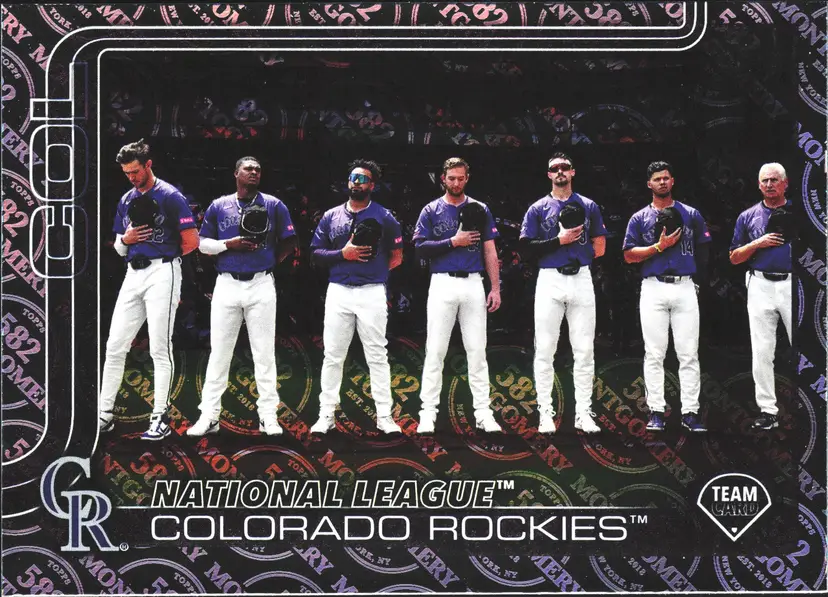 Colorado Rockies - 2025 Topps 582 Montgomery Club Foil - Pick Your Card