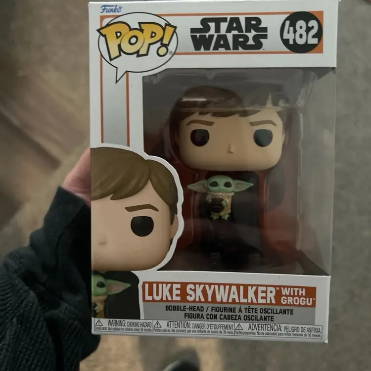 Luke Slywalker And Grogu Funko