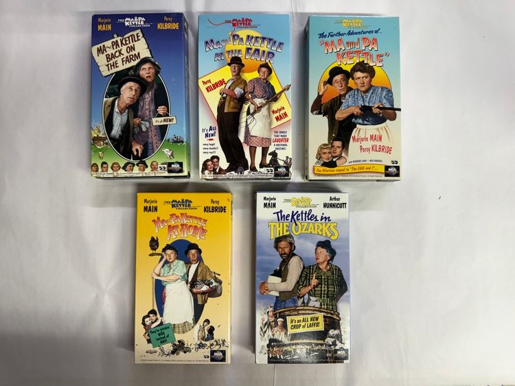 Ma & Pa Kettle VHS -5
