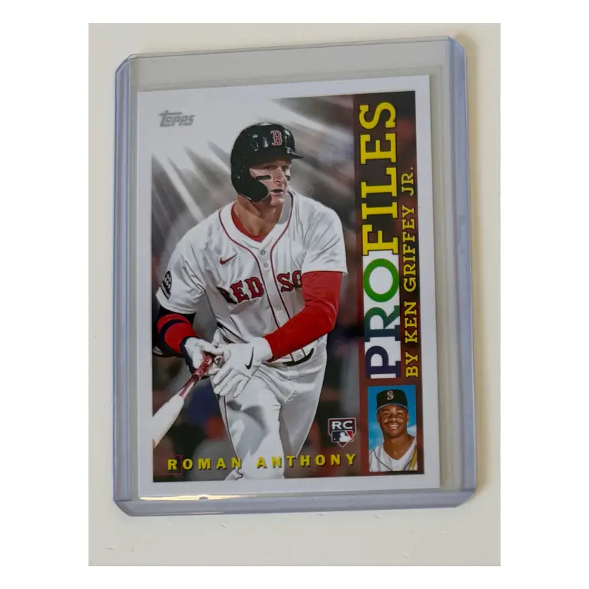 Roman Anthony RC Profiles Boston Red Sox