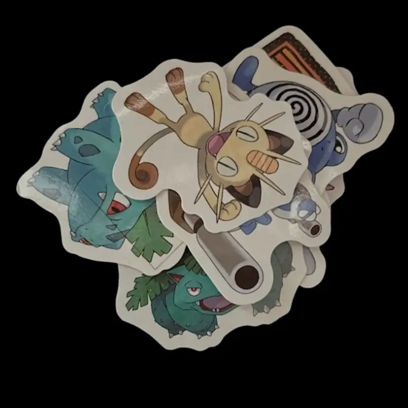 Pokemon 10 Sticker Pack - 5
