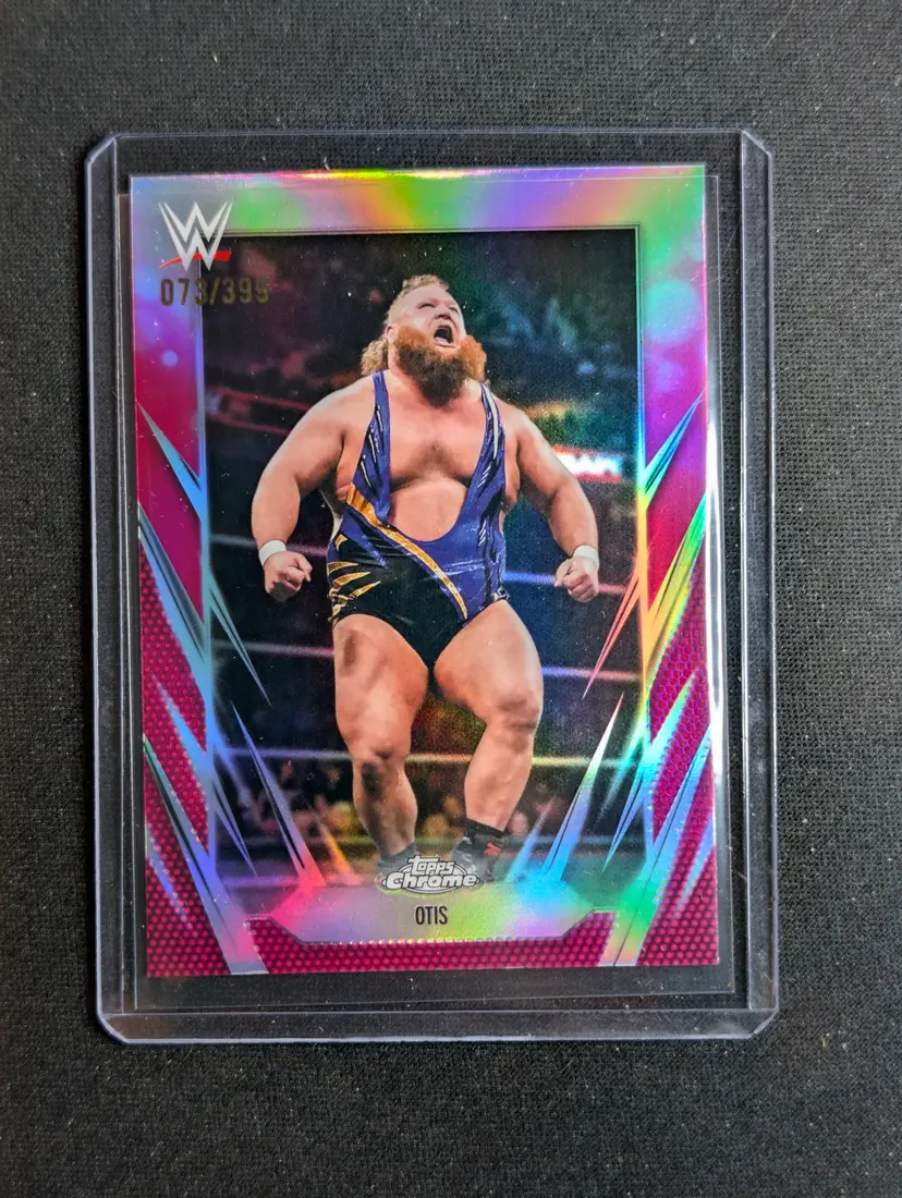 Otis #/399 2026 Topps Chrome WWE Magenta Refractor #75 - (A) - Raw