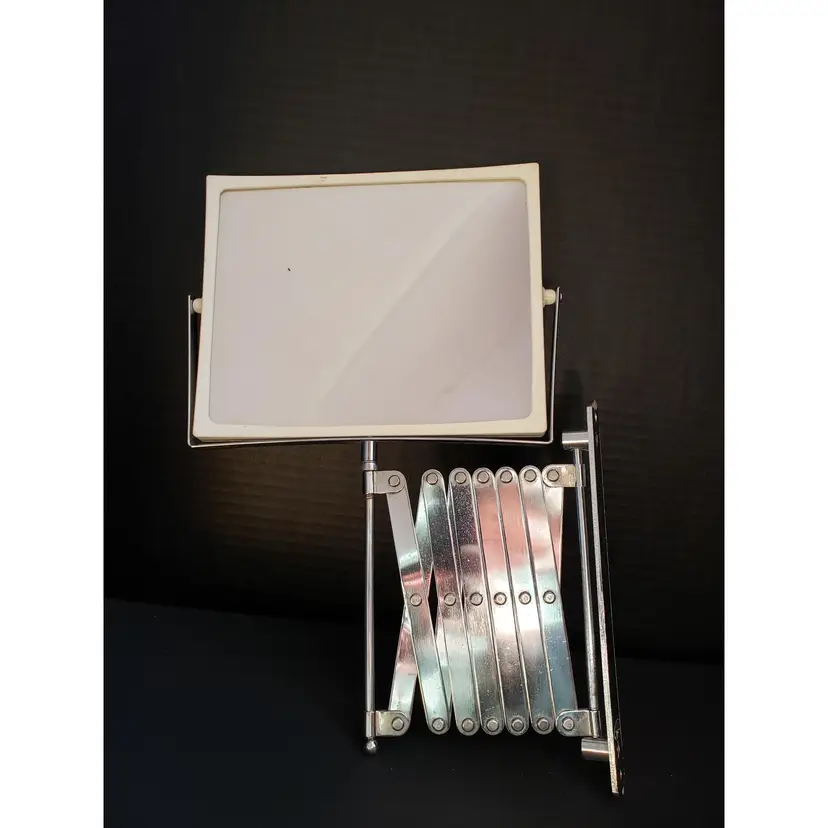 Vintage Accordian Shaving Mirror Japan