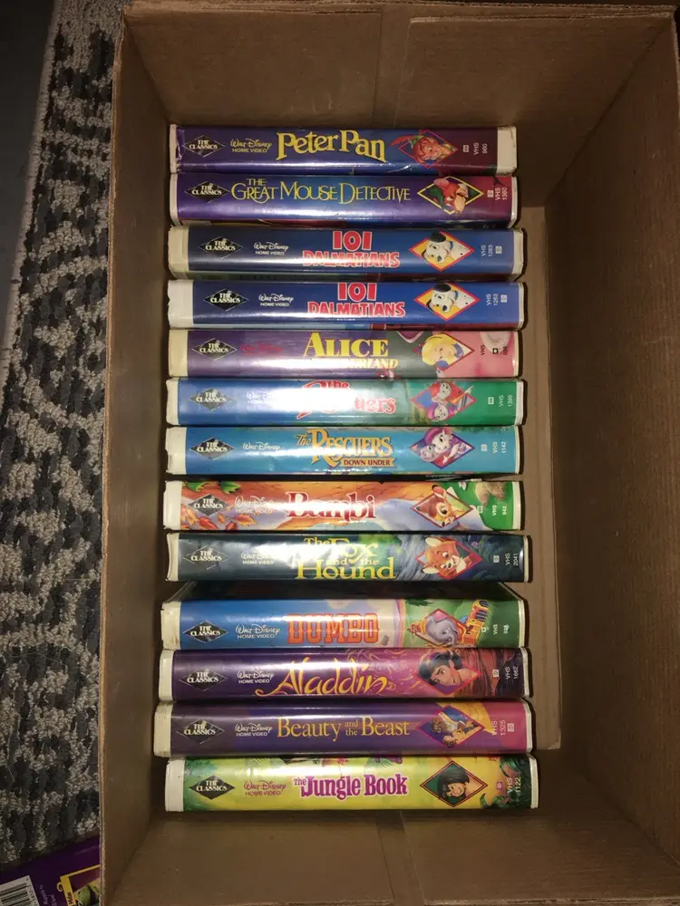 Walt Disney Vhs Collection