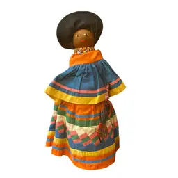 #039 Doll w Quilted Dress