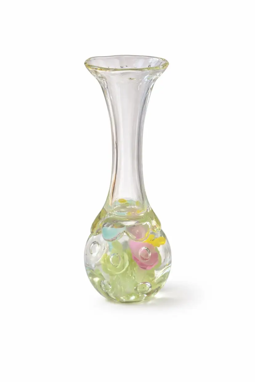 Vintage St. Clair Style Hand Blown Bud Vase