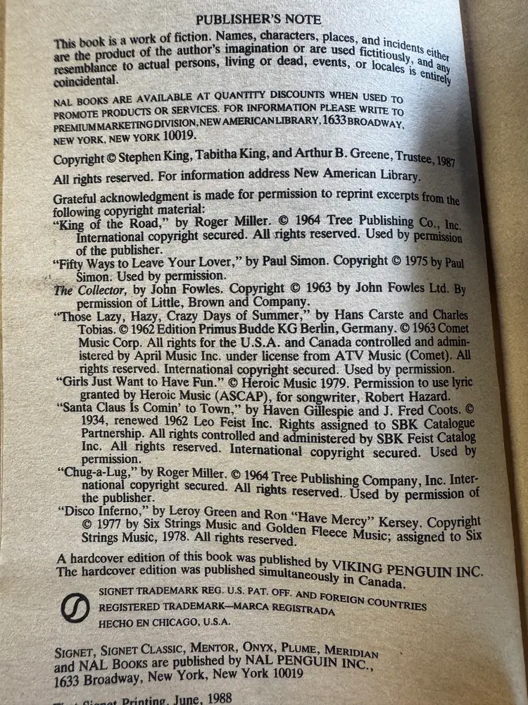 Misery - Stephan King