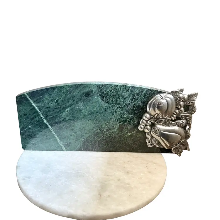 Vintage Green Marble Cheese Board