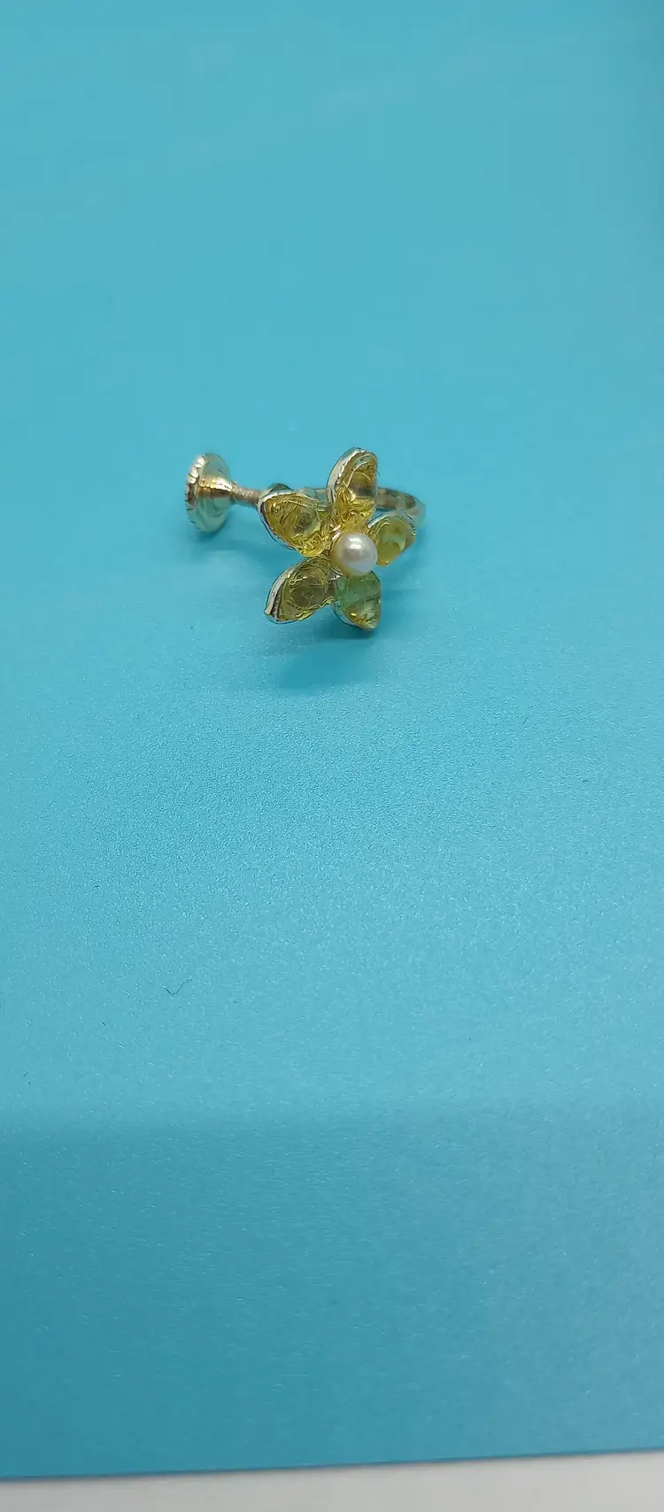 2 pair vintage earrings