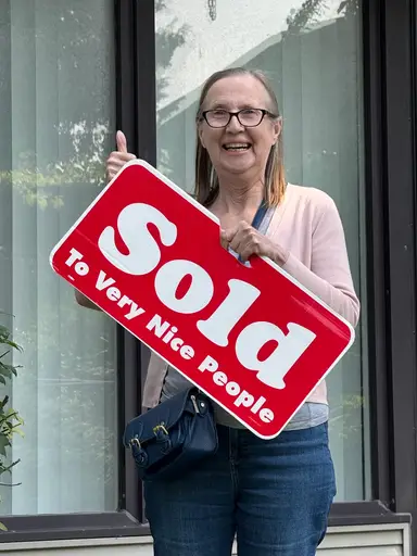 Blue And White With Claudine