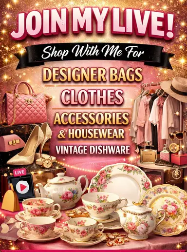 Join My First Show Designer Fashion To Household Vintage Dishes Holiday Coins