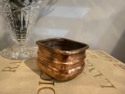Small Copper & Brass Planter