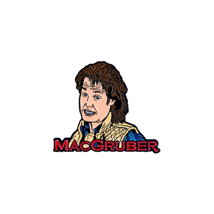 SNL MacGruber Will Forte Jacket Lapel Pin Ltd Edition New Never Worn Saturday Night Live