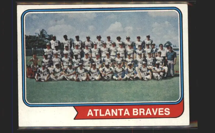 1974 Topps #483 Atlanta Braves - (pk5) - Atlanta Braves
