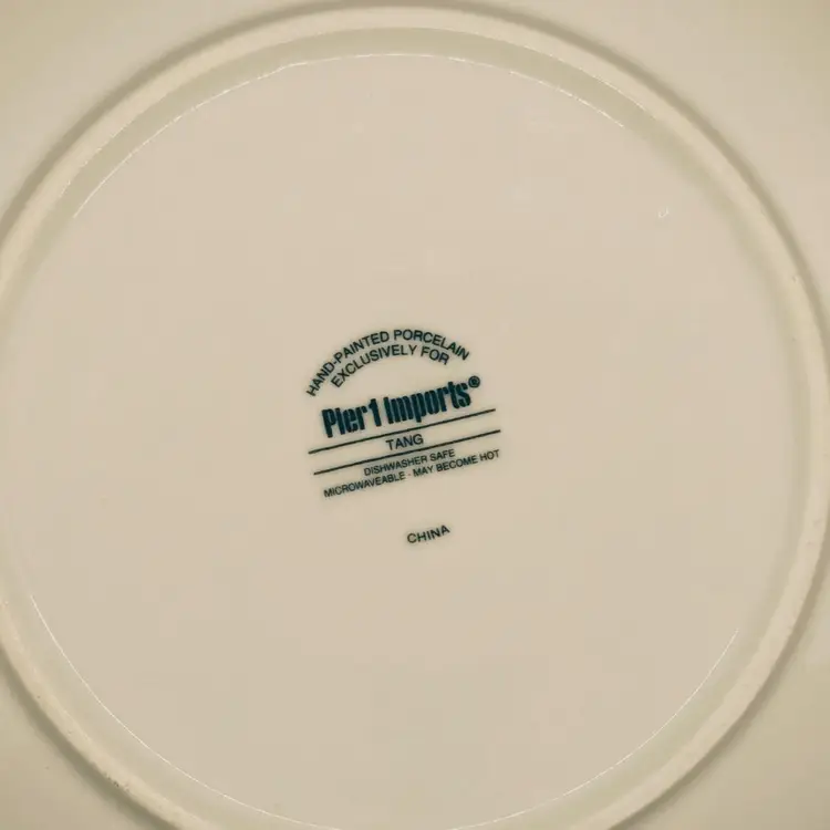 Chintz Plates By Pier 1
Set Of 4