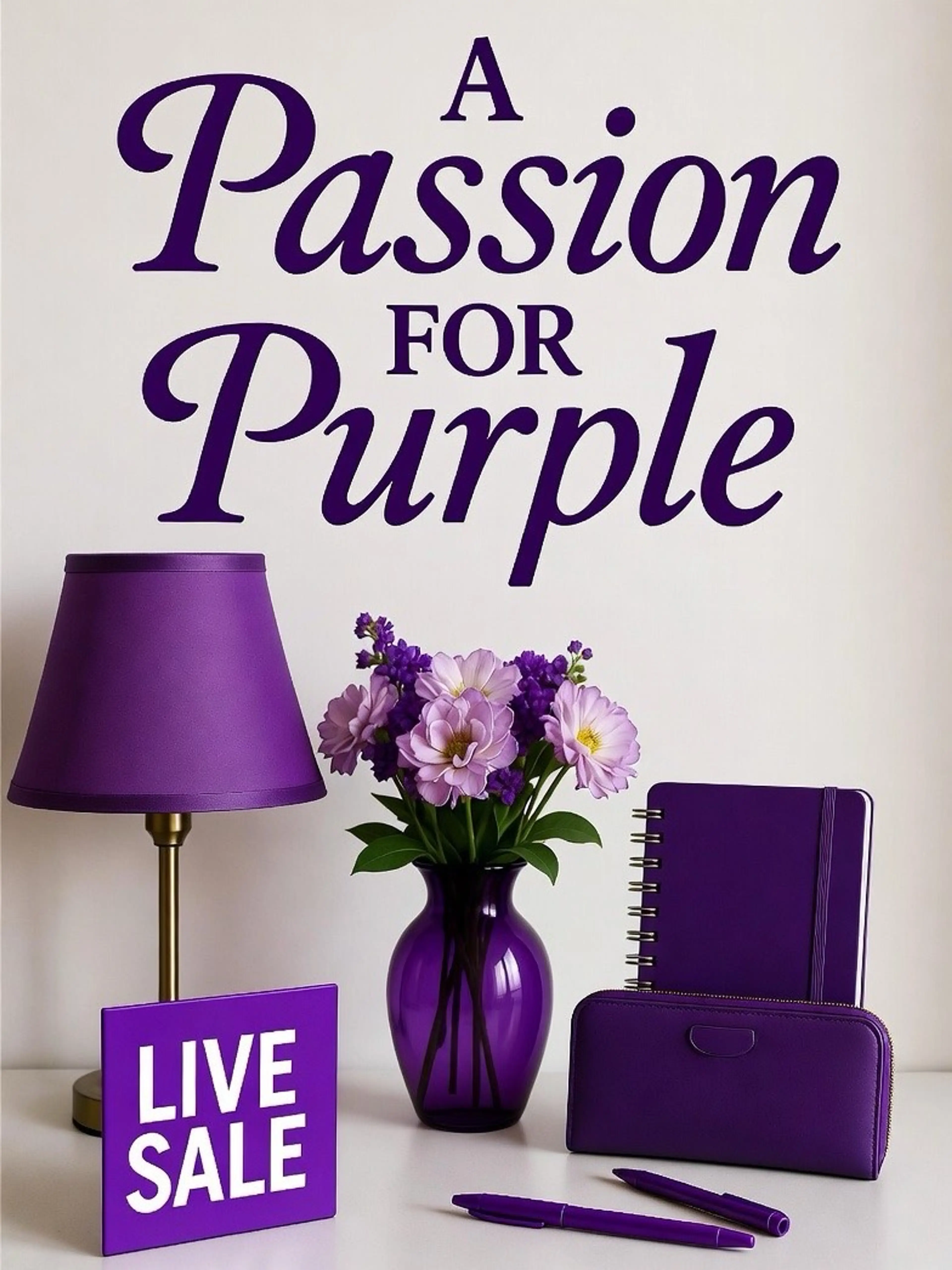 A Passion For Purple Decor & Jewelry! 