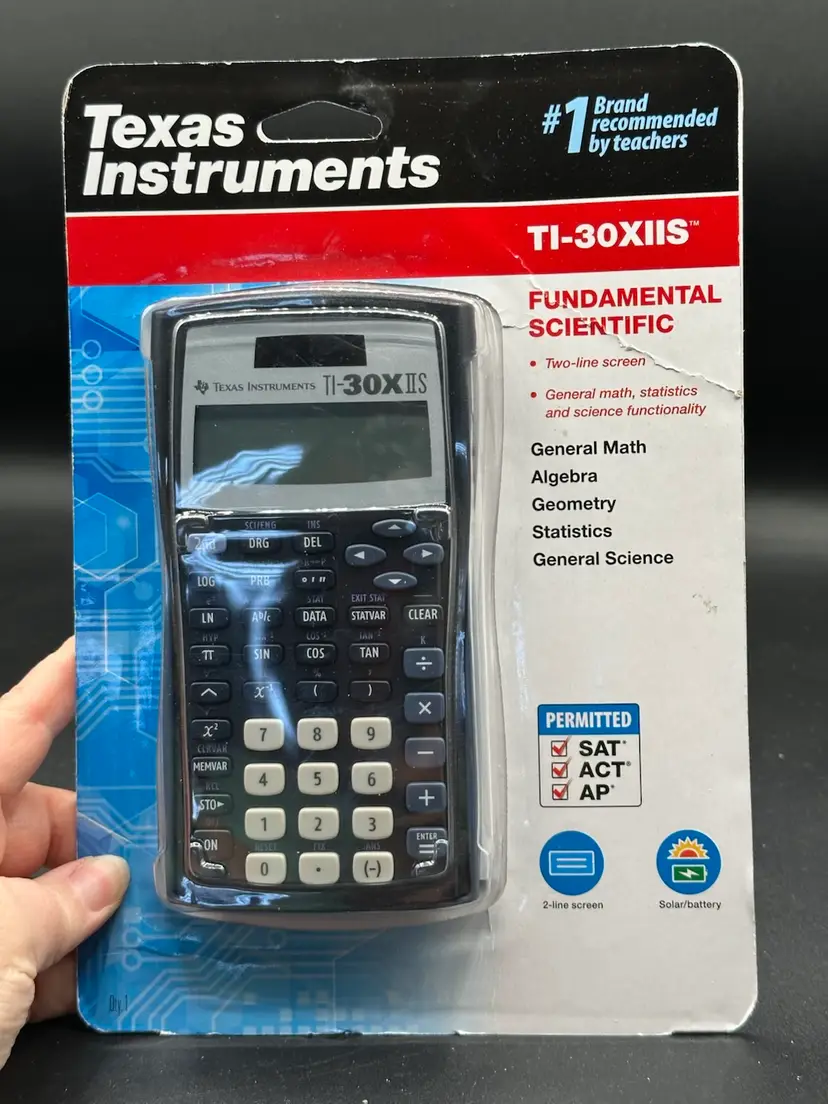 Texas Instrument Calculator TI-30XIIS Fundamental Scientific (Scuffed package)