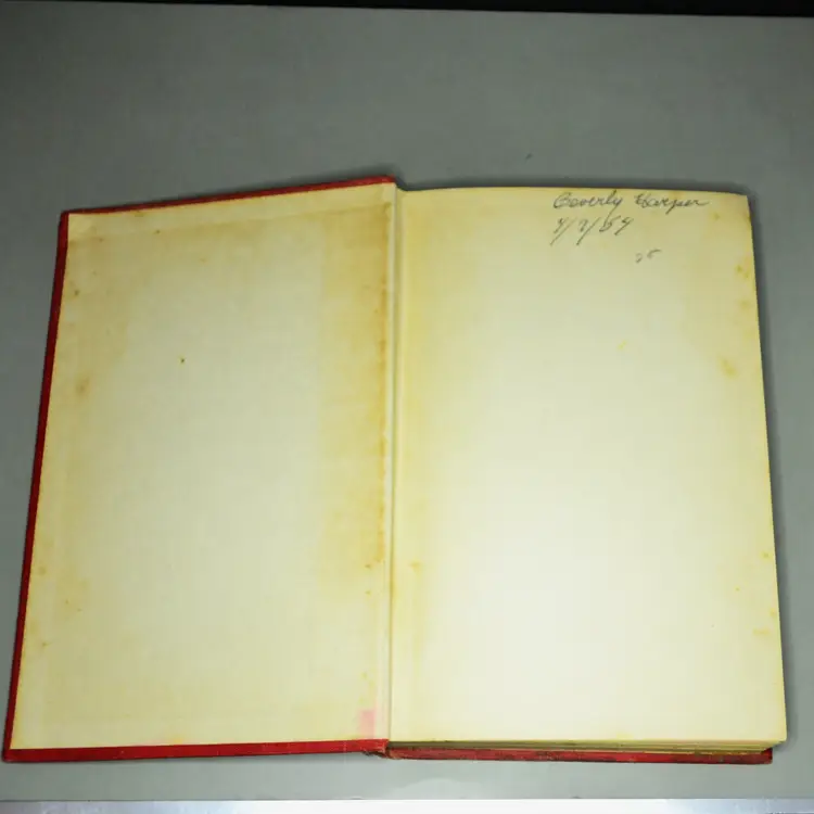 Ethan Frome Edith Wharton 1939 Edition Red Cloth Non Gilded