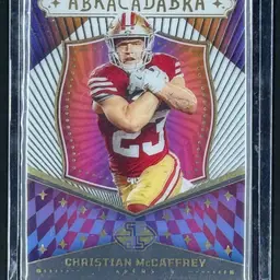 2024 Panini Illusions Abracadabra #9 Christian McCaffrey San Francisco 49ers