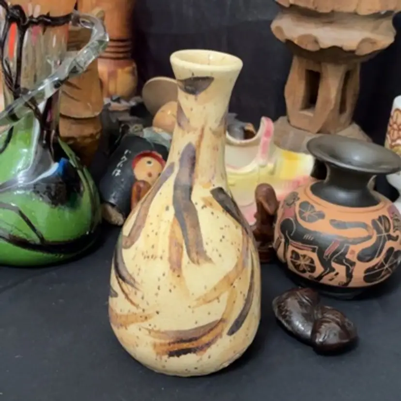 Argyle Pottery Studio Browns And Tans Vase