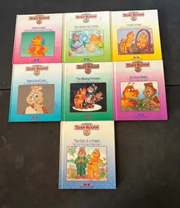 1985 the world of Teddy Ruxpin book lot