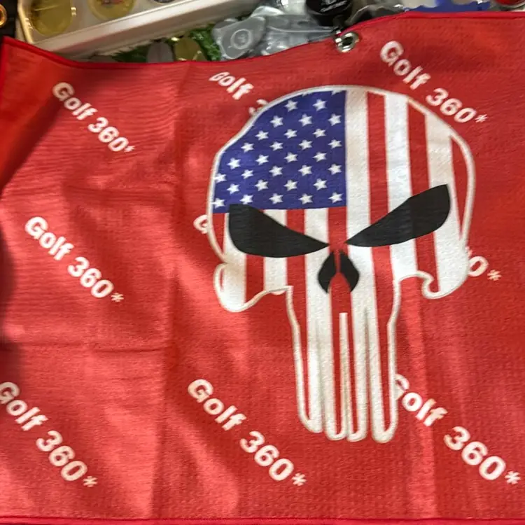 Golf360degrees Punisher Towel
