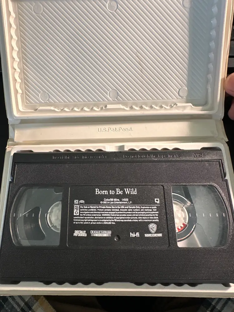 Relive the Adventure! Born to Be Wild (1995) Family Movie VHS Tape
