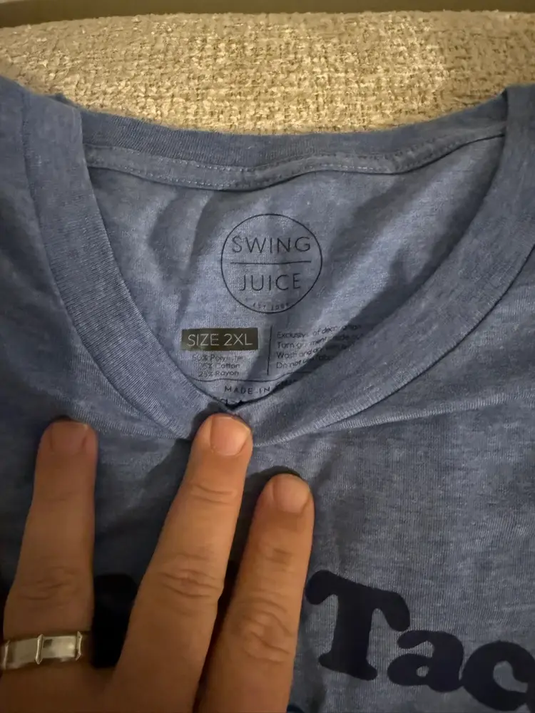 NEW!! Swing Juice Golf And Tacos 2xl T-shirt