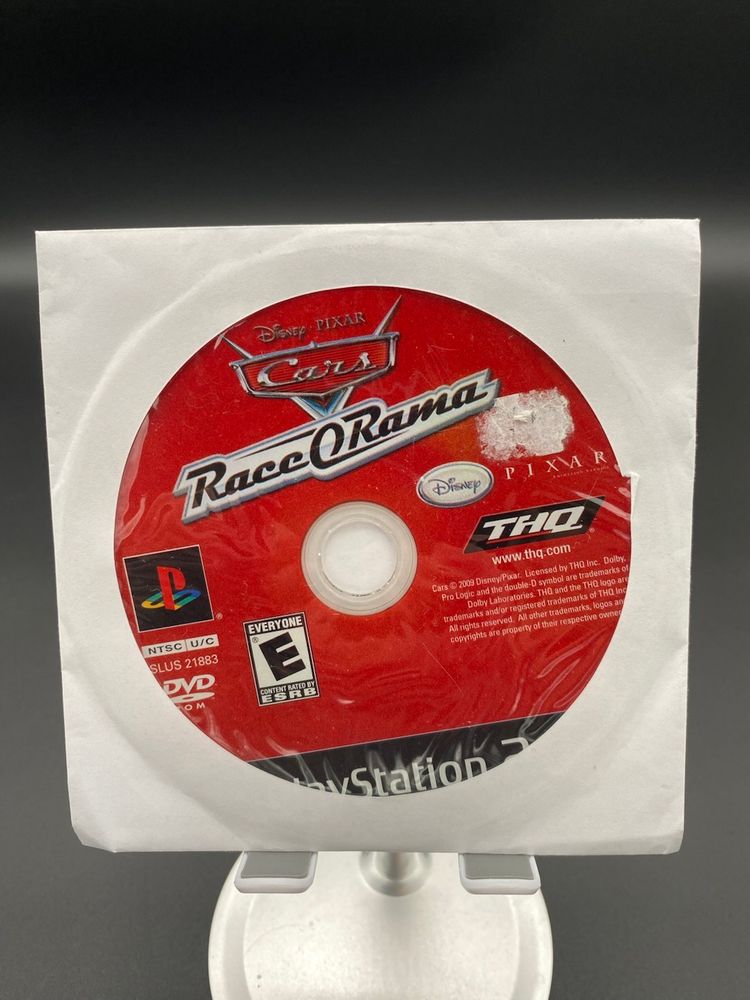 Disney Pixar Cars Race-O-Rama PlayStation 2 Video Game - 2009 THQ