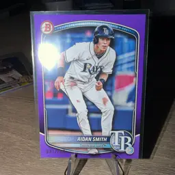 2025 Bowman Aidan Smith Purple /250 Tampa Bay Rays