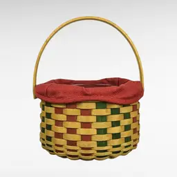 2003 Longaberger Christmas Collection Caroling Basket