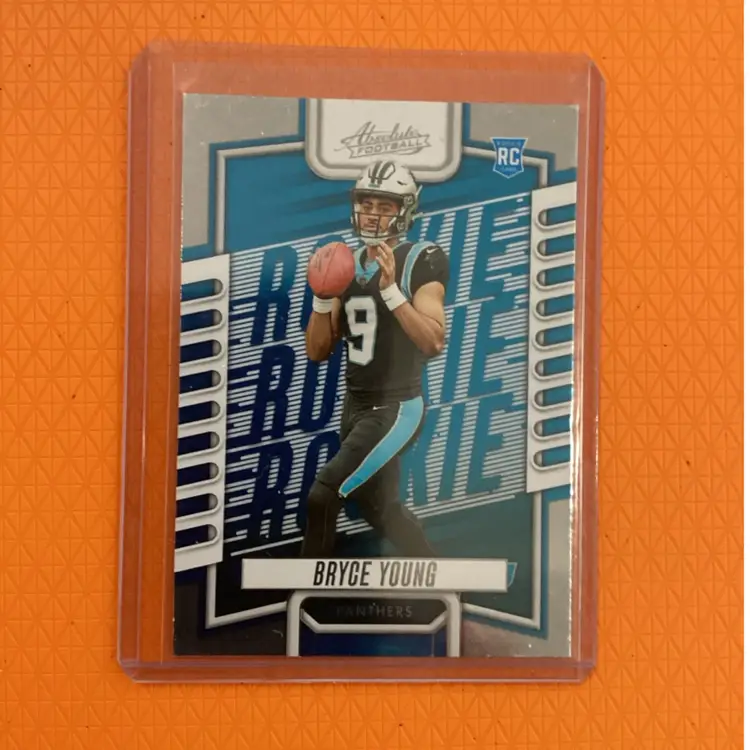 2023 Panini Absolute #101 Bryce Young RC Rookie Carolina Panthers Football Card