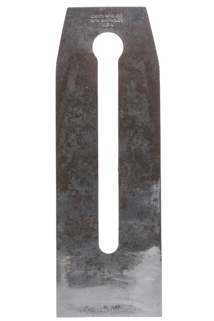 Union Plane Thick Iron / Blade For No. 6 & No. 7 Bench Planes 2-3/8" Wide