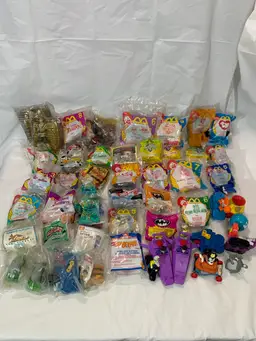 McDonald’s Happy Meal Toys Lot Of 50 PCs 1980’s To 2000s