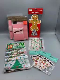 Lot of Gift Bags and Gift Boxes for Snack Gifts