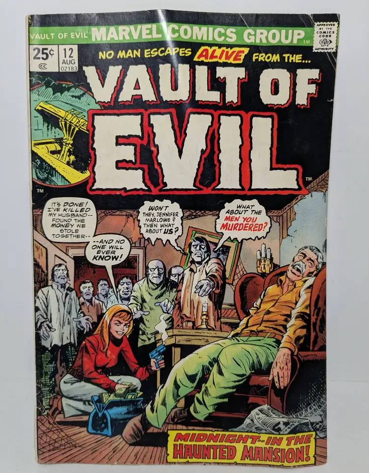 Vault of Evil #12 - Marvel Comics Group (Aug 1974)